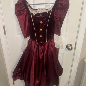 Mid Century Maroon Costume
